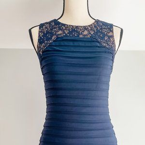 Adrianna Papell Cocktail Dress in Navy